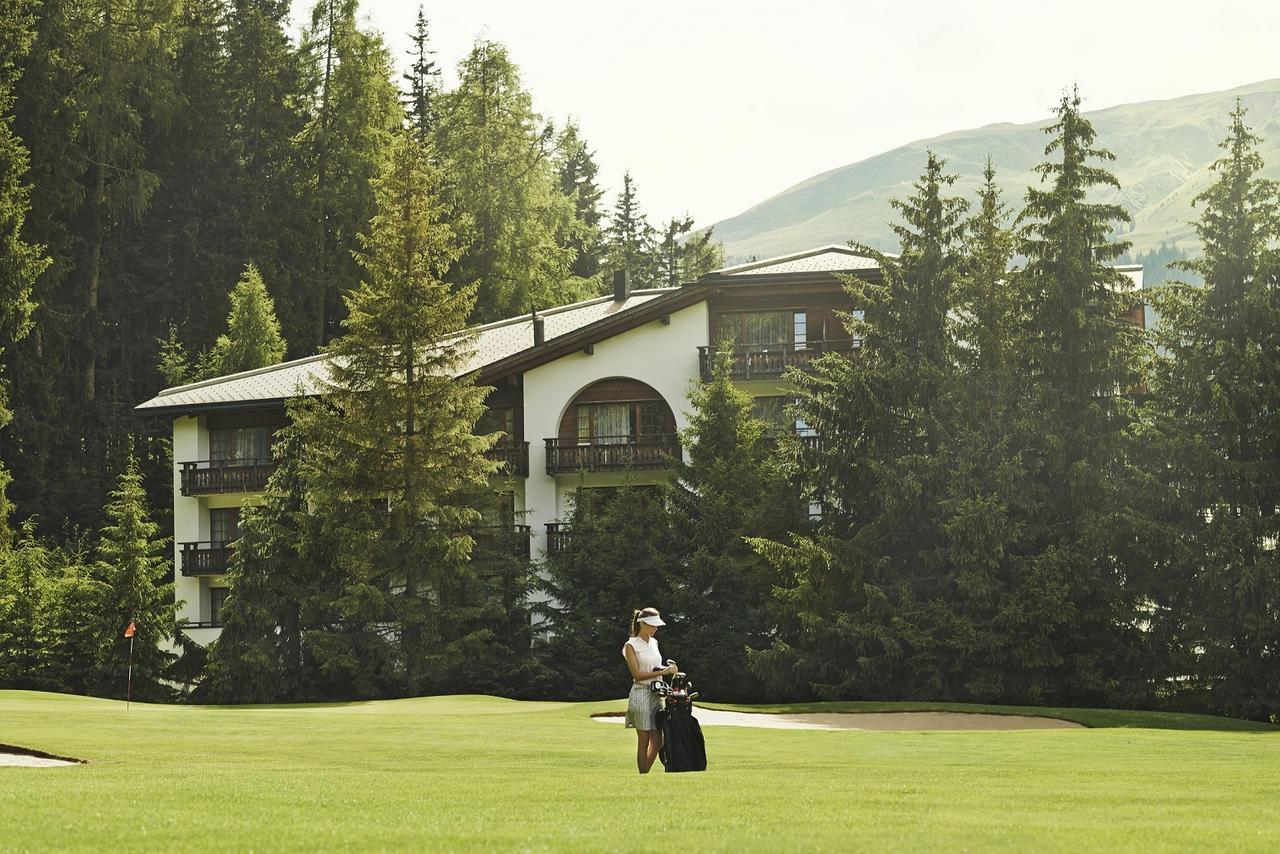 Hotel Waldhuus Davos Bagian luar foto